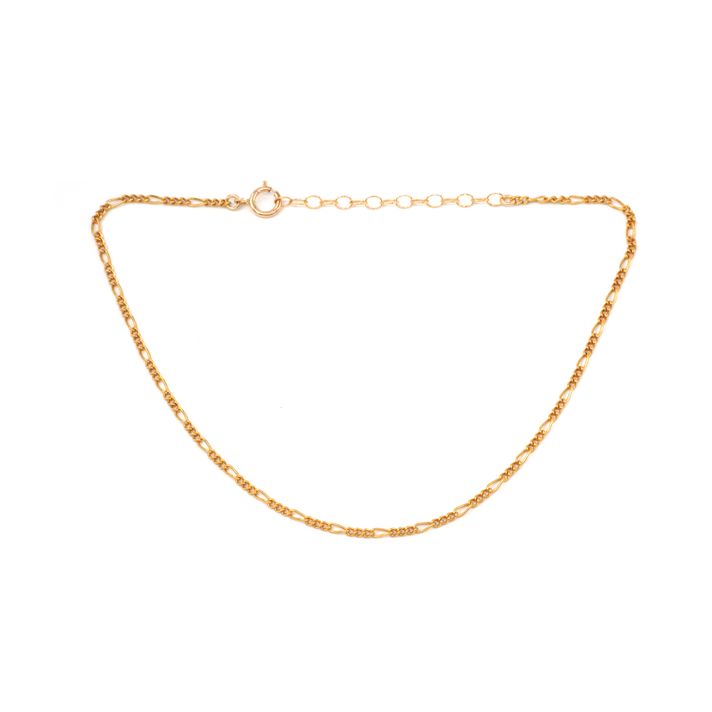 Martha Figaro Anklet - Jewels By Divine