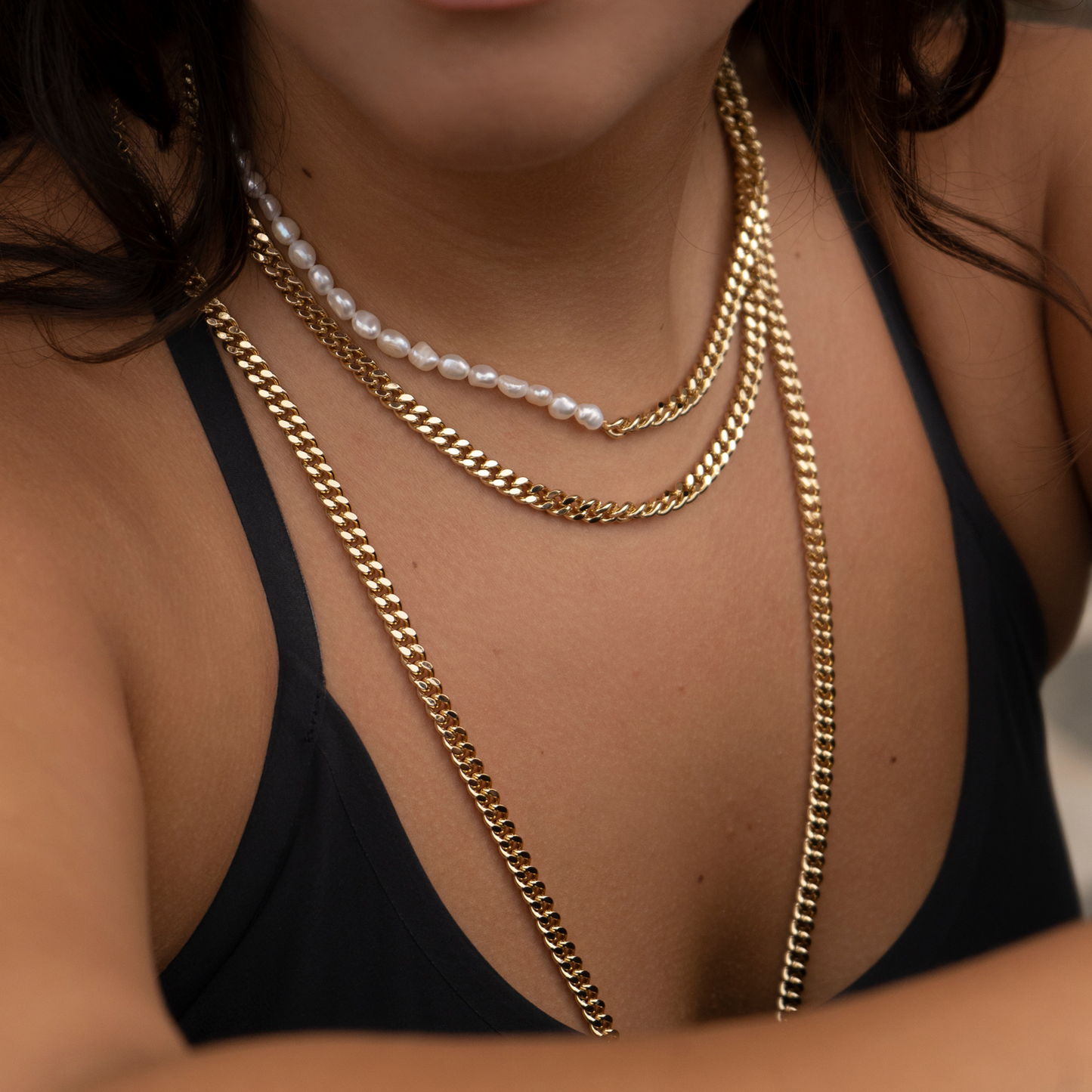 Mira Pearl Necklace - Jewels By Divine