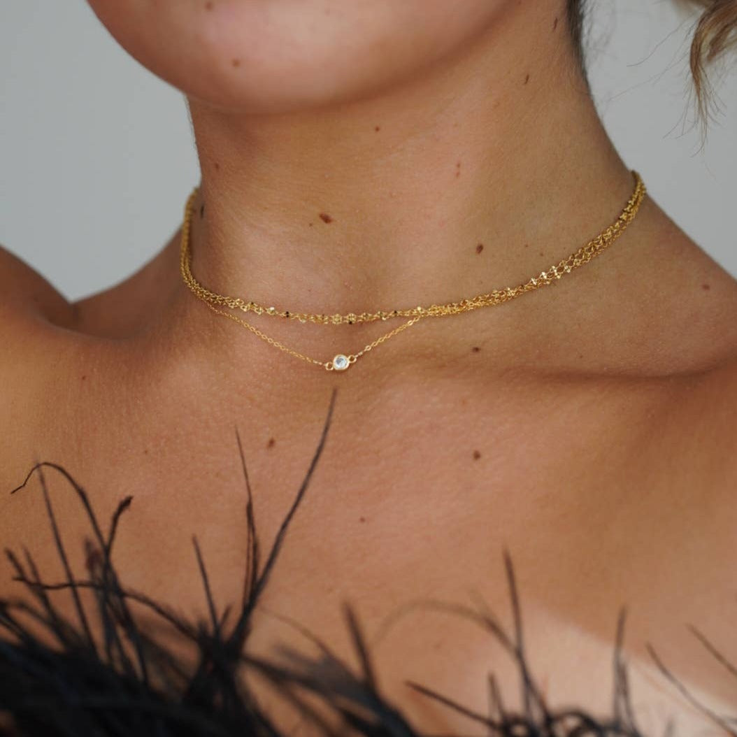 Aviva Choker Necklace - Jewels By Divine