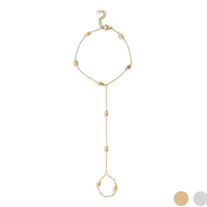 Gold Hand Chain Bracelet